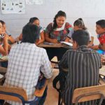 Estudiantes en aula